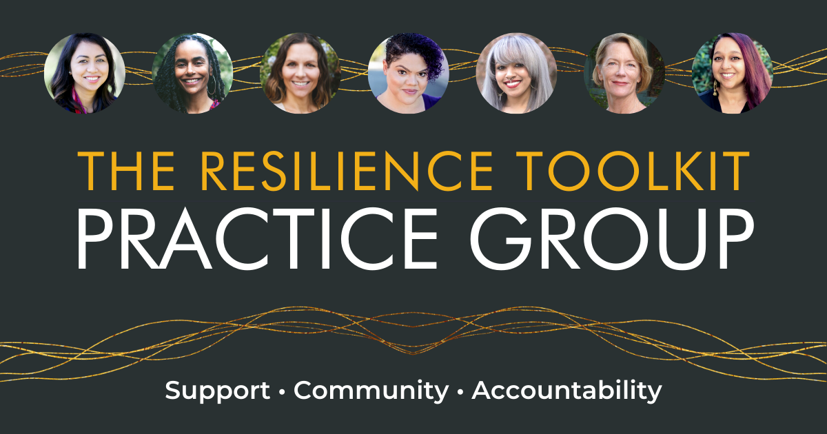 The Resilience Toolkit Practice Group. Support. Community. Accountability.