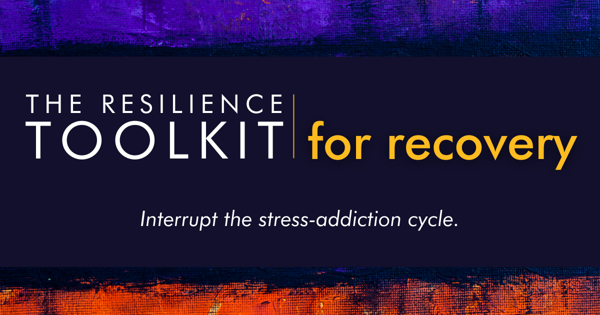 The Resilience Toolkit for Recovery - Interrupt the stress-addiction cycle